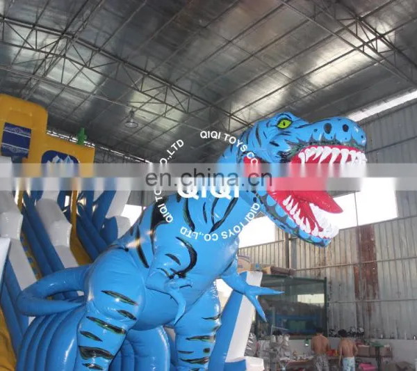 New Popular 0.55mm PVC Tarpaulin Large Inflatable Water Slide For Sale photo-3
