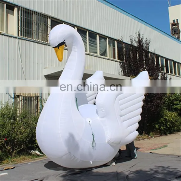 Best Selling Giant Customized White Swan/cygnet With Wing Inflatable photo-2