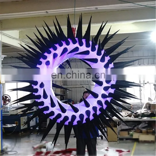 2m Diameter Inflatable Donuts With LED for Nightclub Decoration Sam yu 8629 photo-2