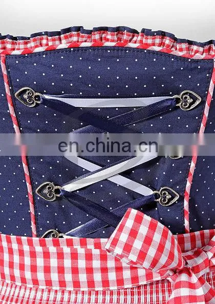 Classical Dirndl Trachten German Oktoberfest Bavarian Traditional Dirndl For Women (Traditional Bavaria Clothing) photo-3