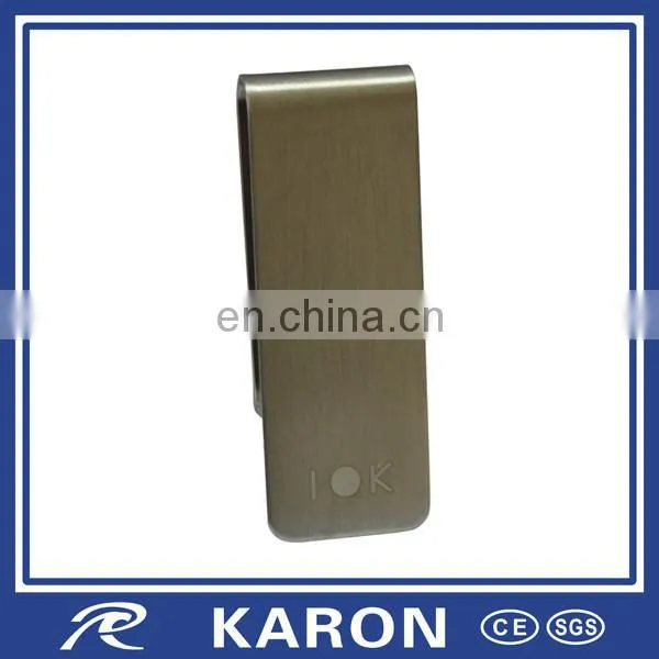 Cheap Metal Paper Clip With Laser Engraved Logo