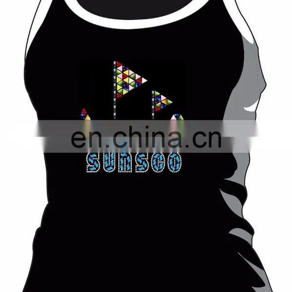 SUNSCO Sailing Boat Rhinestone Motif for Clothing photo-2