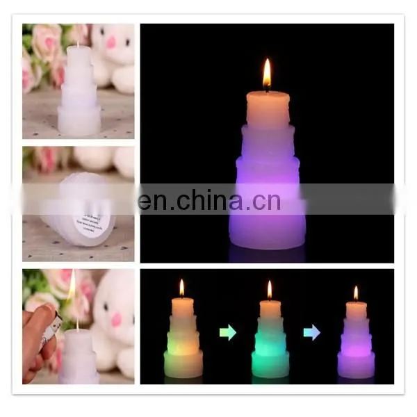 New Product Led Candles With Real Flame for Christmas Decoration photo-2