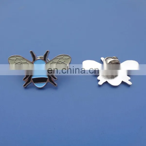 Colorful Bee Design Enamel Filling Metal Lapel Pin photo-2