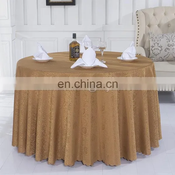 Free Shipping Coffee Jacquard Table Clothes,fancy Dinner Decorative Table Cover photo-3