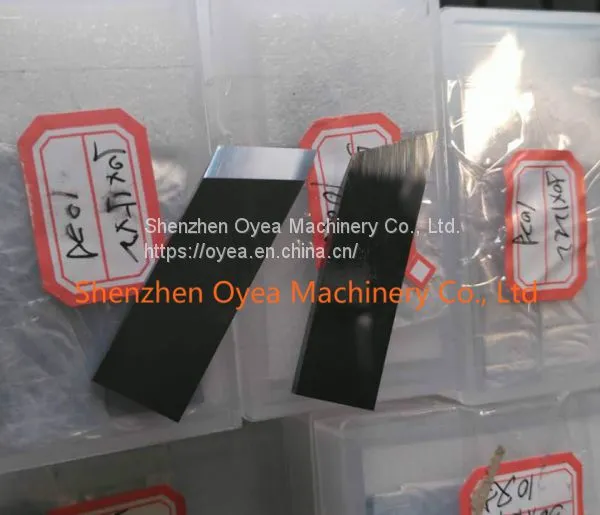 Import Tungsten Steel v Slot Machine Blade Gift Box Carton Grey Cardboard Slotting Machine Blade Color Box Slotted Blade photo-4