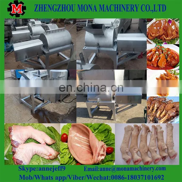 High Efficiency Pig Feet Hair Removal Machine for Sale < Skype:annejeff9> photo-4