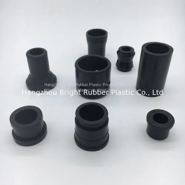 High Quality IATF16949 70 Shore A Custom NR Black Rubber Buffer Parts photo-2