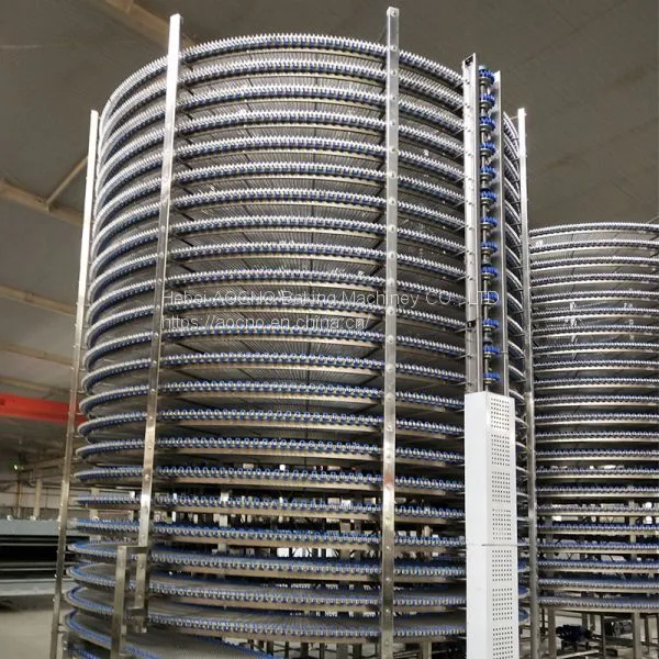 Spiral Conveyor Cooling Tower Bread Cooling System With High Operating Efficiency photo-5