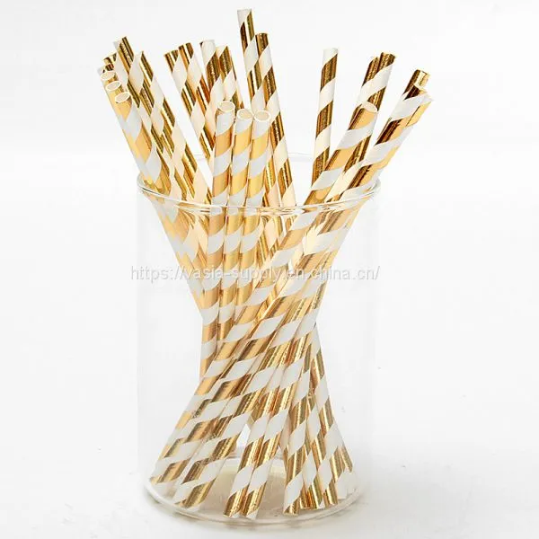 Different Colors Rainbow Striped Paper Straw by Craft Paper photo-4