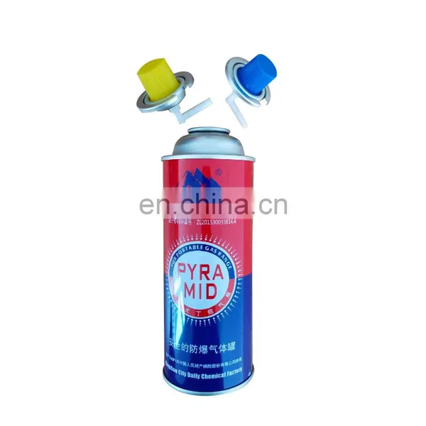 Made in China the Empty Mint Tin Butane Gas Canister and Mini Aerosol Can photo-2