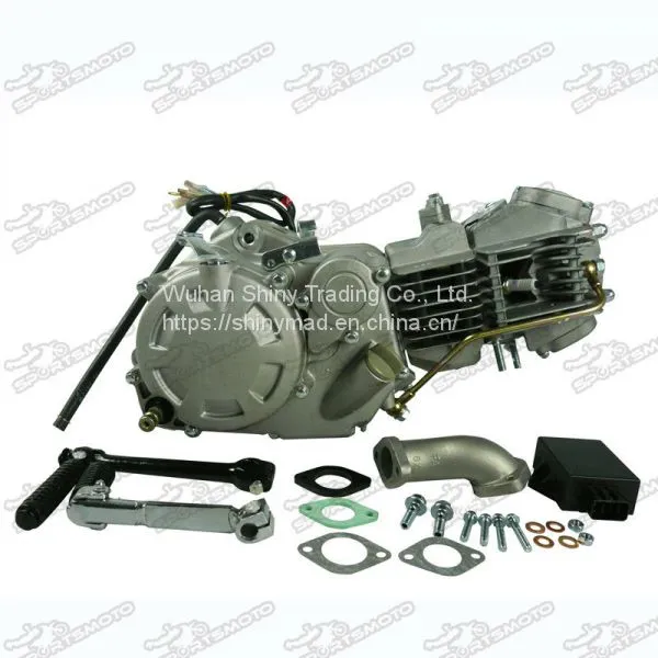 Zongshen 155cc Engine Oil-cooled,kick Start Manual Clutch Gear 01234 Pit Dirt Bike CUB Motorcycle Motocross Monkey Bike Engine photo-2