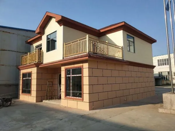 Light Steel Villa With Balcony
