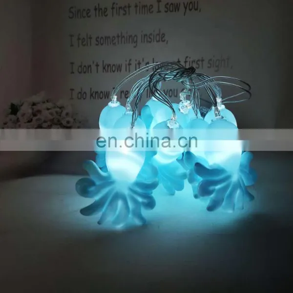 Battery Powered Light LED Plastic Octopus Fairy String Light For Ocean Beach Party Decoration photo-2