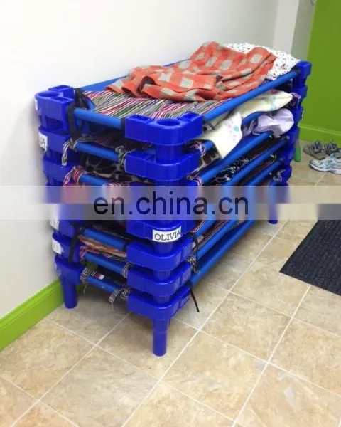 Childcare Center Furniture J212G Bed Wooden Plastic Bed for Kids photo-5