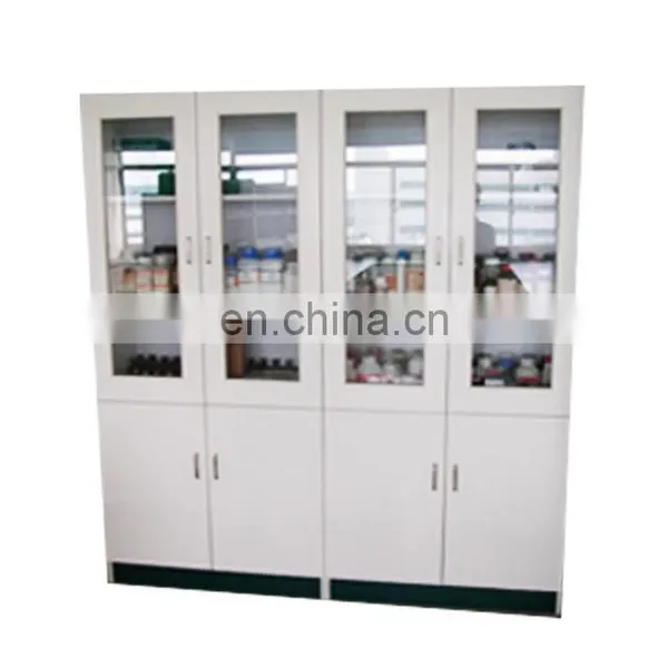 Glass Window Cold Rolled Steel School Chemistry Storage Lab Cabinet photo-4