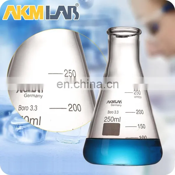 AKM LAB Glass 5ml Conical Flask Mini Erlenmeyer Flask photo-3