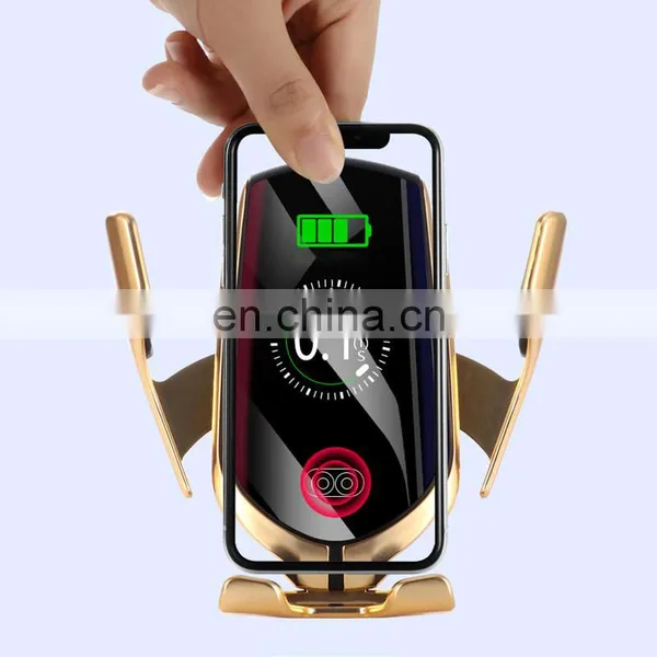 Wireless Phone Charger Car For Iphone X 8 For Samsung S9 Plus For Huawei P20Mobile Phone Holder Best Car Wireless Phone Charger photo-2