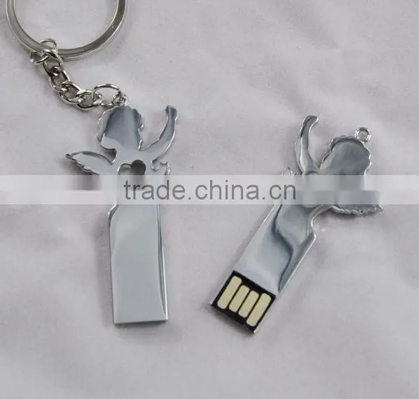 Cupid Shape Mini USB Flash Drive, Antivirus Usb2.0, Usb3.0 Flashdisk Oem Usb Bulk Cheap photo-2