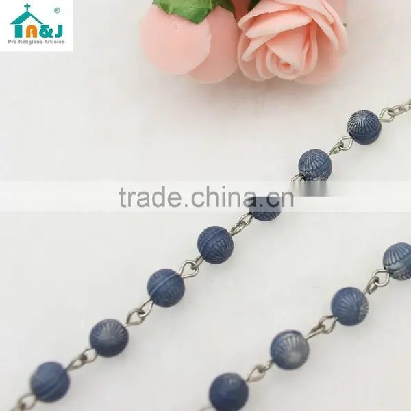 Souvenir Rosary Cheap With Metal Cross Charm photo-4