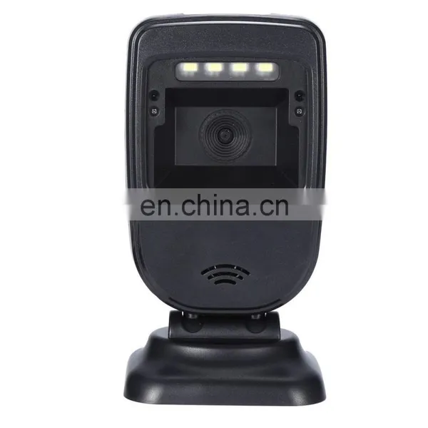 2D Desktop Omnidirectional COMS Barcode Scanner POS Machine High Speed photo-4
