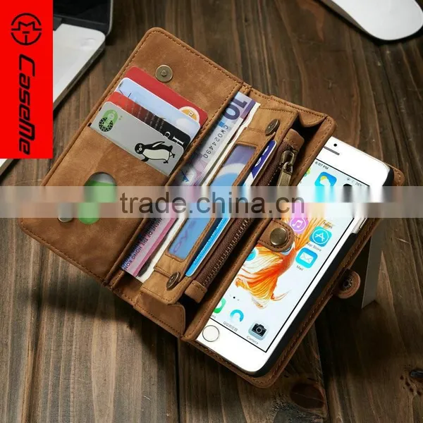 Retro Phone Case For Apple IPhone 6 Plus 5.5 Inch Flip Leather Cover For IPhone 6 Removable Case 4.7 Inch Magnetic Wallet photo-5