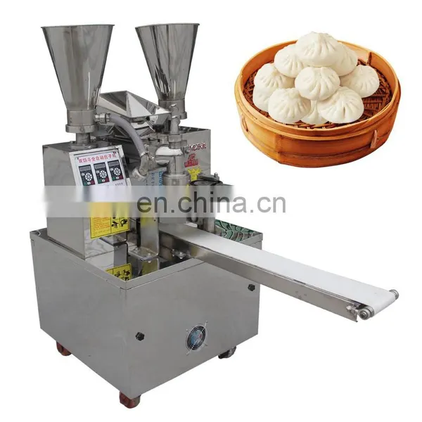 Vegetable and Meat Baozi Making Machine / Rsteamed Bun Maker Chinese Meat Dumpling Machine photo-2