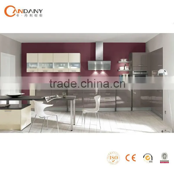High Gloss Lacquere Kitchen Cabinet( CDY-SL017)