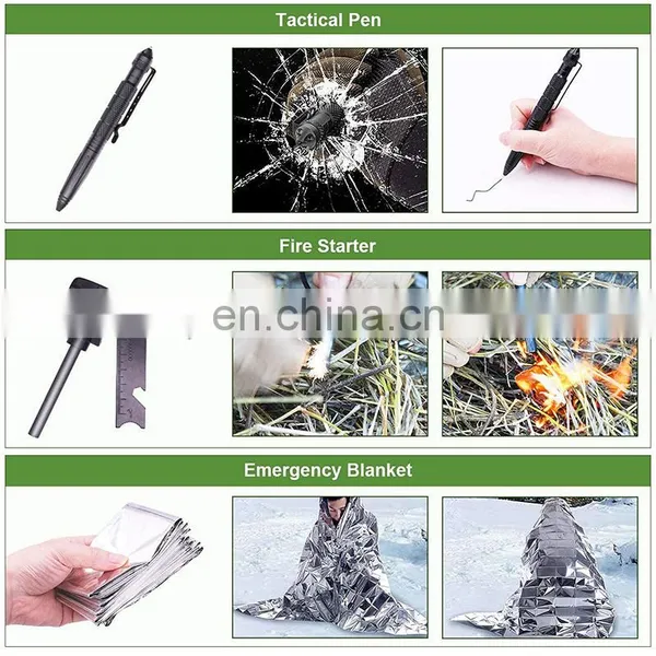 Outdoor Accessories Camping Kit Emergency Survival Kit Professional Survival Gear photo-3