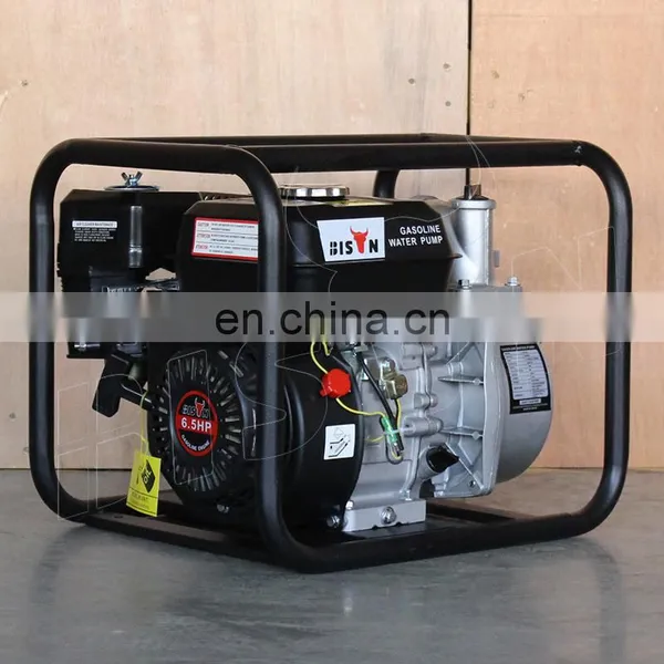 BISON WP20H 7hp 2 Inch Gasoline High Pressure Mini Petrol Water Pump photo-4
