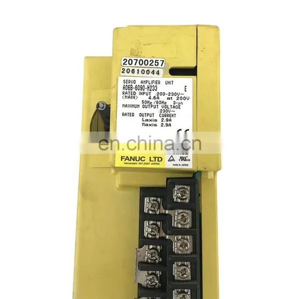 Used Fanuc Servo Motor Driver A06B-6090-H233 photo-5