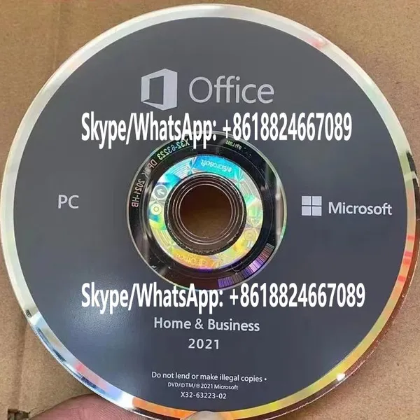 Office 2021 Home & Business PC Key Code Key Card Retail Package photo-2