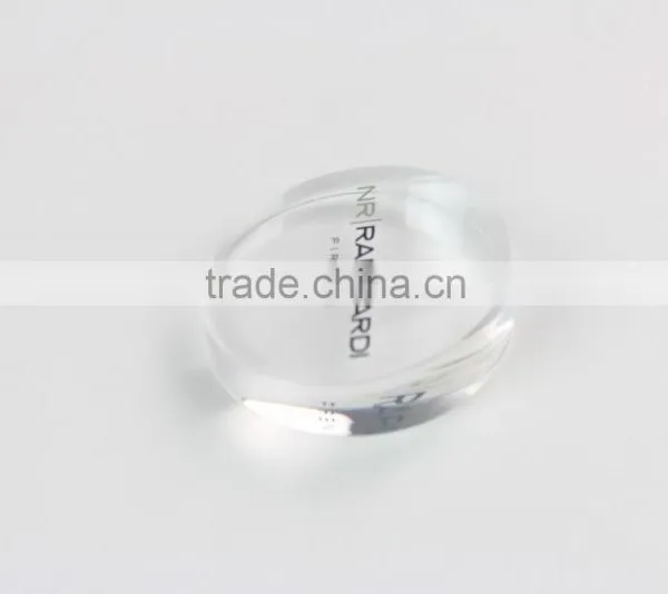 Clear Acrylic Rounded Block Riser For Women Shoe Acrylic Shoe Riser photo-3
