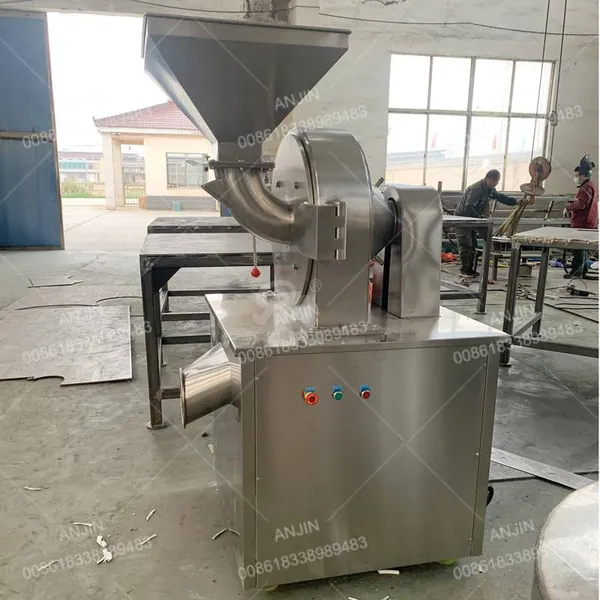 Automatic Ginger Powder Grinding Machine Vegetable Powder Pulverizer Turmeric Powder Mill Grinder Powder Making Machine photo-4