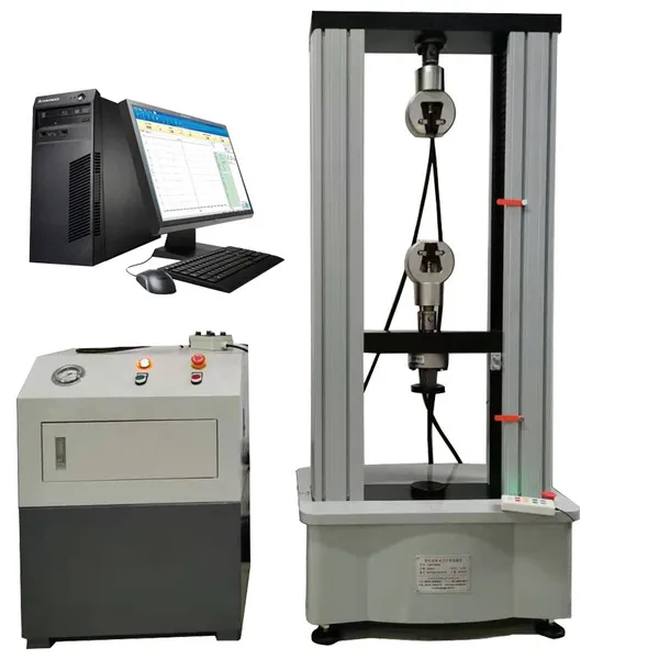 Single Column Computerized Universal Testing Machine Computerized Bending Testing Machine 100kn photo-3