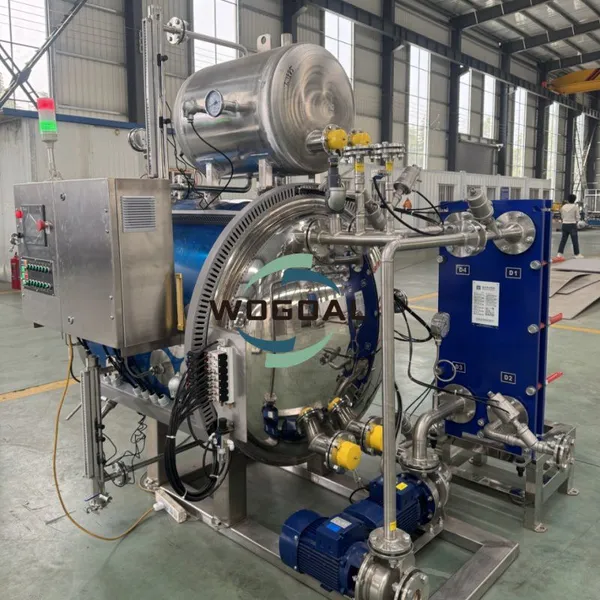 China Professional Manufacturer High Pressure Processing Spraying Type Autoclave Machine for Food Sterilization photo-5