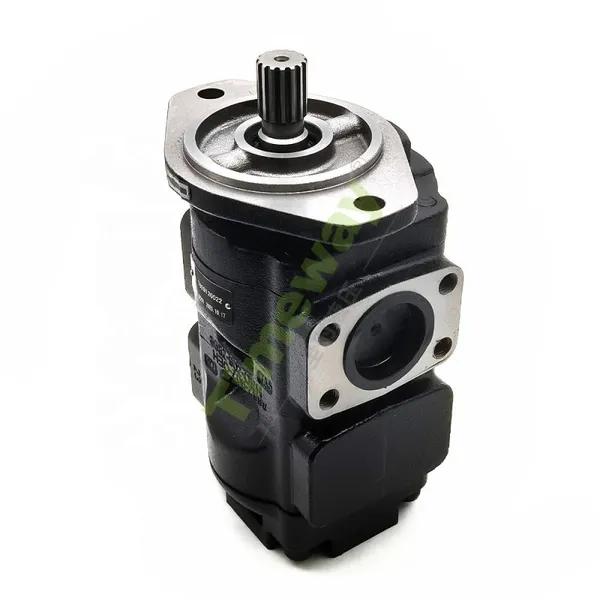 Hydraulic Pump Gear Pump Tandem Pump Double Gear Pump 7029120022 Gear Oil Pump Compatible With JCB Backhoe Loader 1550B 1600B photo-5