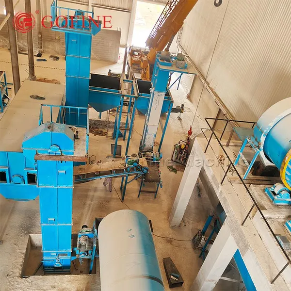 Turnkey NPK Blended Fertilizer Pellet Production Line