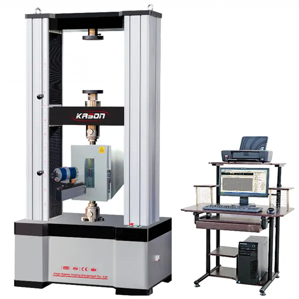 WDW-100KN Tensile Universal Strength Test Machine/ Tensile Lab Equipment Supplier With High Temperature Furnace photo-2