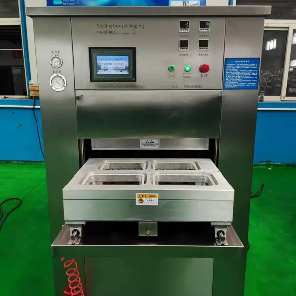 Vacuum Packaging Machine for Boxed Clear - Water Quail Eggs, Box - Type Fresh - Locking Modified Atmosphere Packaging and Sealing Machine photo-2