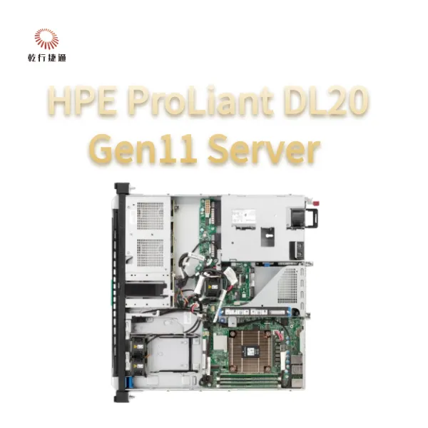HPE ProLiant DL20 Gen11 Rack Server ，flash Storage System，1U Rackmount Server Sales photo-5