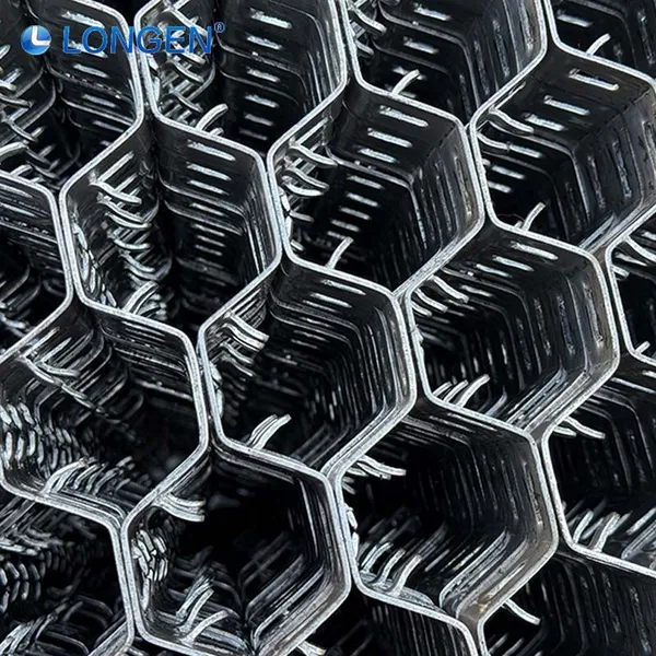 Quick Installation Metal Cellular Grid Refractory Hexsteel Mesh Custom Crimp Thermostable Design 1mx2m Size photo-2