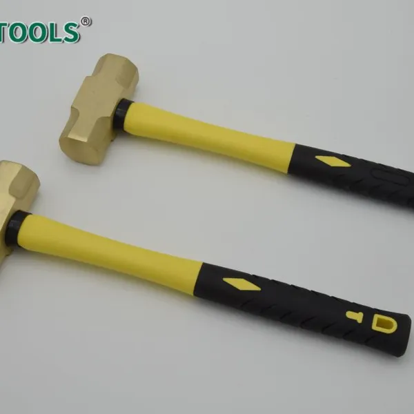 Martillo de trillo de bronce de aluminio no inflamable, 12 lb, Herramienta de seguridad para entornos inflamables, Resistente a la explosión, a la corrosión y duradero