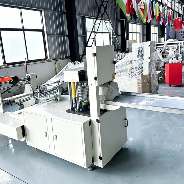 Pequeña máquina de fabricación de servilletas de papel. Máquina de papel 400x400 para hacer servilletas