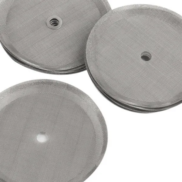 304 Stainless Steel Reusable Coffee Filter Disc 0.1mm Fine Mesh for Drip Coffee Maker photo-2