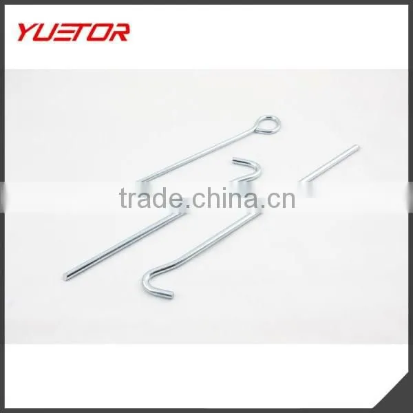 Outdoor Camping Stable Silver Tone Iron Tent Peg Steel Stake Nail photo-2