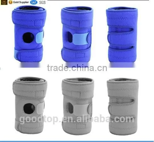 Adjustable Neoprene Knee Support With Basic Open Patella Kneecap Brace and Spring Steel Side Stays photo-3