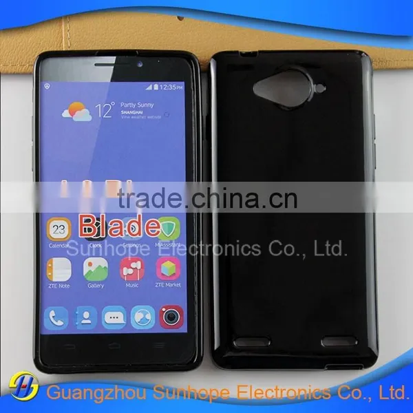 Wholesale Smooth Clear Soft Tpu Mobile Phone Case for ZTE Blade L3 PLUS Skin photo-2