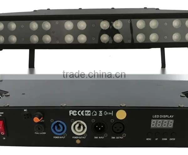 Decorative Wirelss Dmx 24pcs 10w 4in1 RGBW Led Bar Light With Battery photo-3