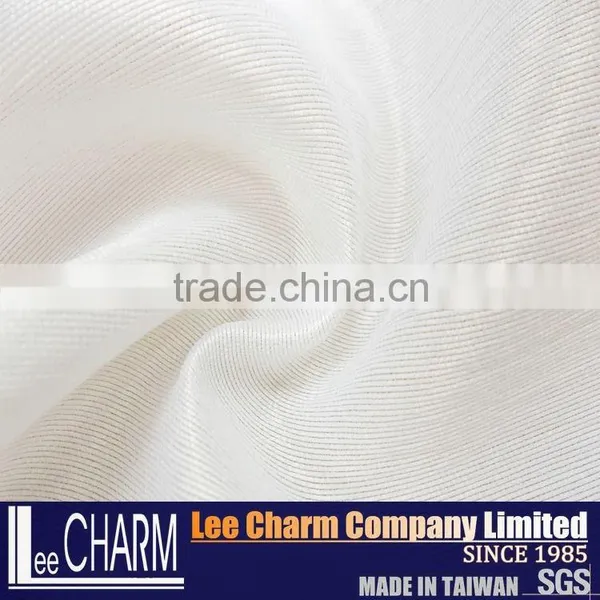 100% Polyester Bridal Dress Silver Shine Fabric photo-2